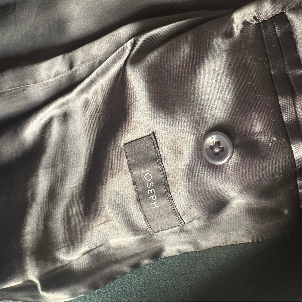 Joseph Dark Green Long Coat‎ - Picture 6 of 11